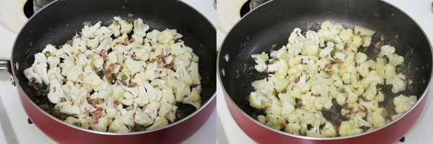 cooking cauliflower