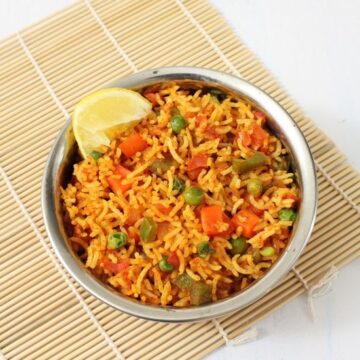 Tawa Pulao Recipe | Mumbai street food recipe | Tava Pulav