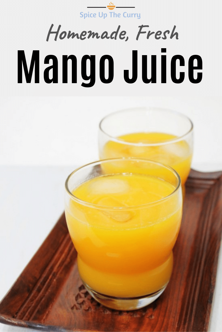 Mango Juice Recipe (How to make mango juice recipe)