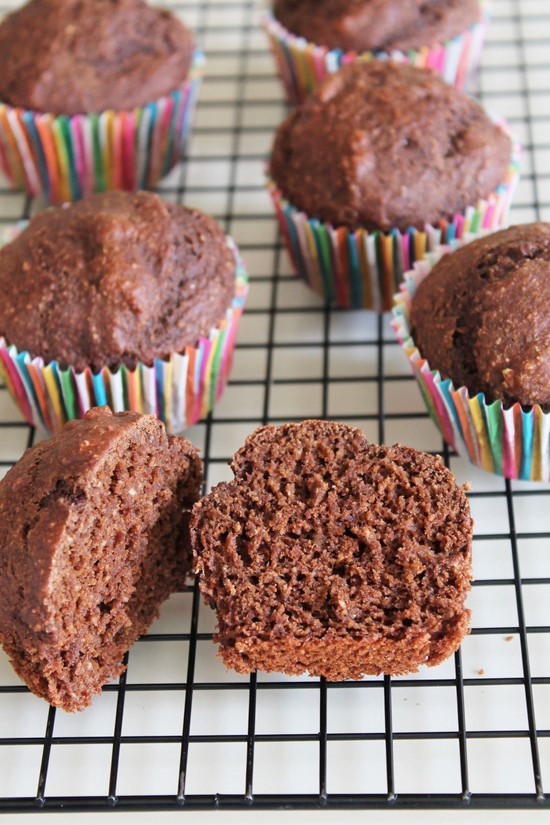 Eggless chocolate banana muffins recipe | Eggless muffins recipe