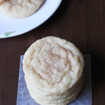 eggless snicker doodles cookies recipe