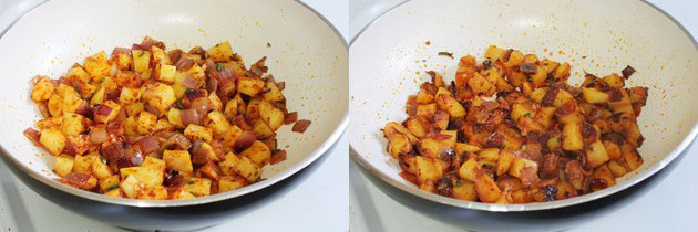 Aloo Palak ki Subzi Recipe | Dry spicy aloo palak recipe