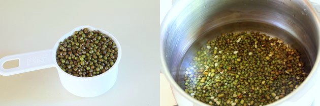Whole green mung dal | Green Moong dal Recipe | Sabut moong dal curry