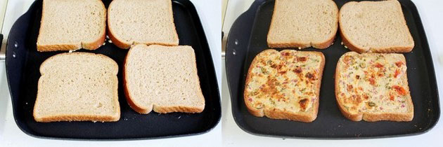 Sooji toast recipe (Rava toast), How to make sooji toast recipe