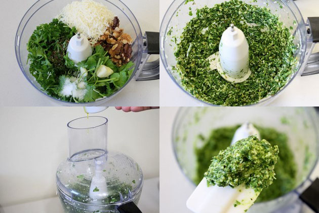 Parsley Cilantro Pesto Recipe