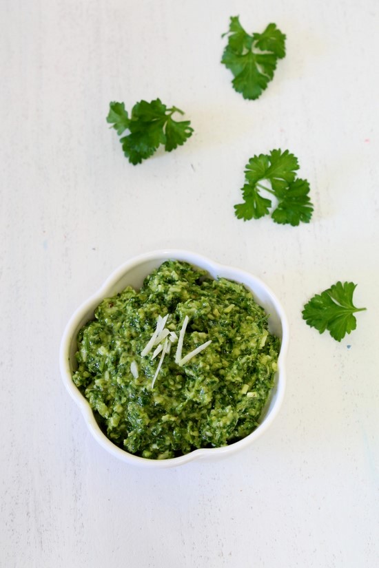 Parsley Cilantro Pesto Recipe | Pesto Pasta | Pasta Recipe