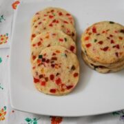 Eggless Tutti Frutti Cookies Recipe | Christmas Baking Recipe