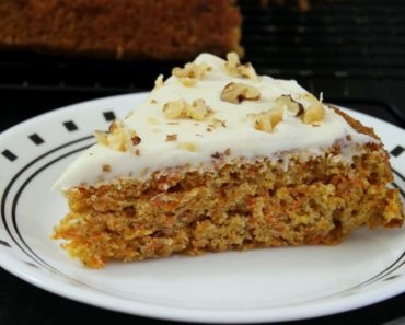Eggless Carrot Cake Recipe | Best Carrot Cake with Cream Cheese Frosting