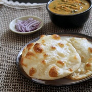 Naan Recipe | Homemade Naan Recipe | Naan Recipe on stove top and oven