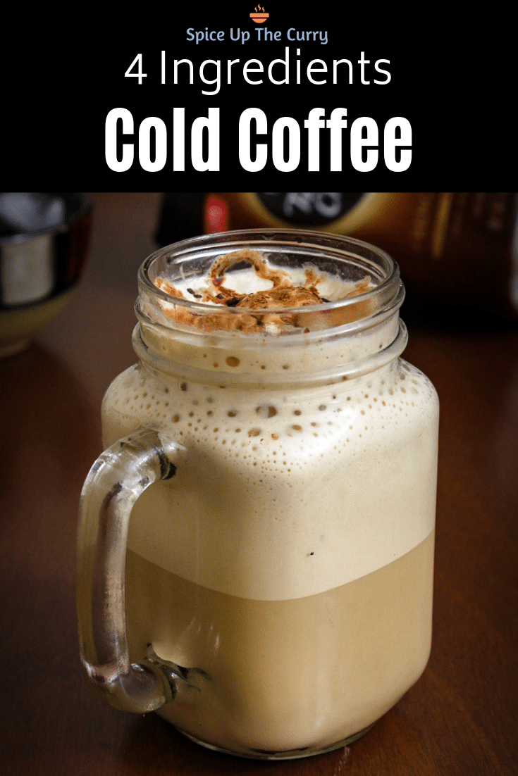 Cold Coffee Recipe without Ice Cream Pin