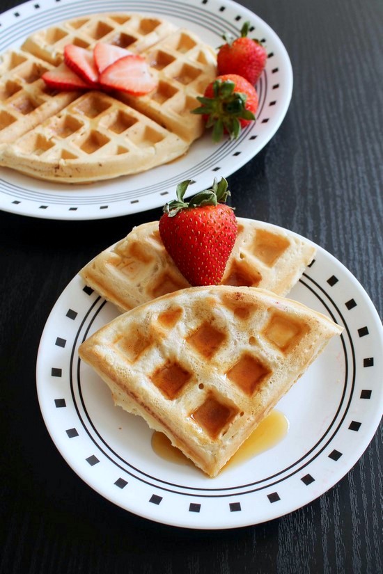 Eggless Waffle Recipe (Vegan Waffles) How to make Vegan Waffle Recipe