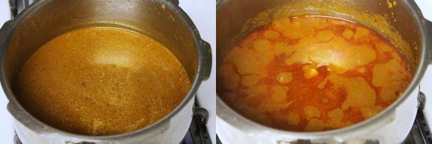 pressure cooking Chole Recipe or Punjabi Chana masala