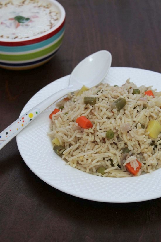 Veg Pulao Recipe | Vegetable Pulao | How to make veg pulao