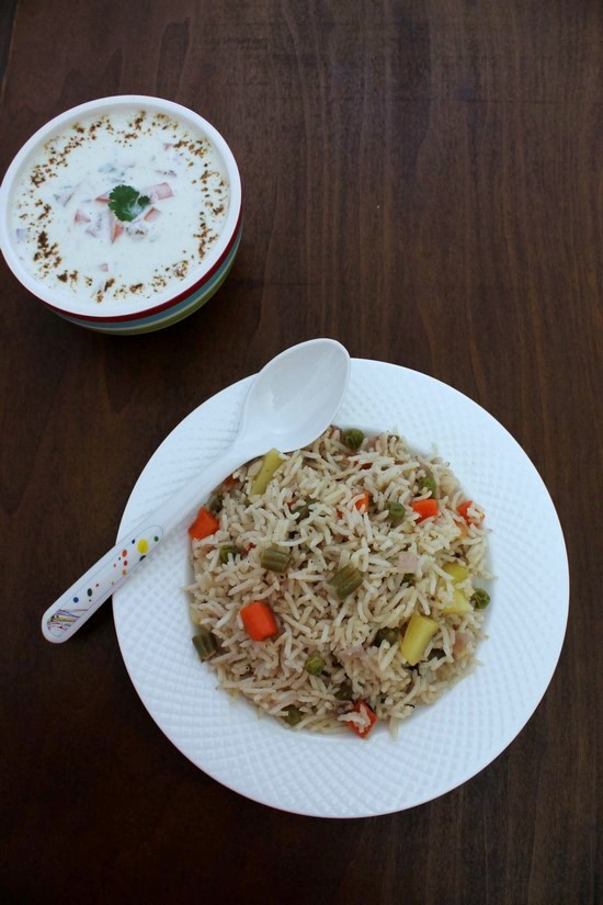 Veg Pulao Recipe | Vegetable Pulao | How to make veg pulao