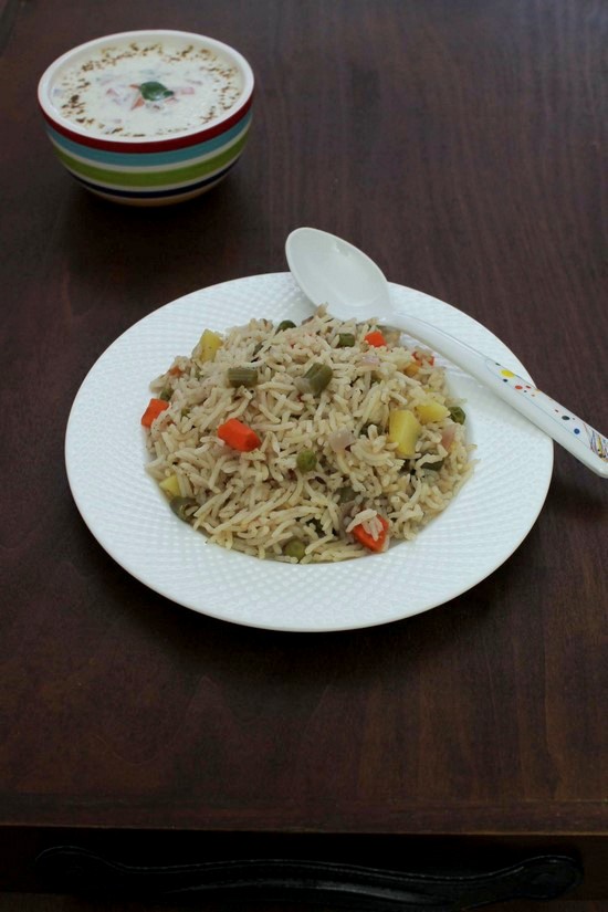 Veg Pulao Recipe | Vegetable Pulao | How to make veg pulao
