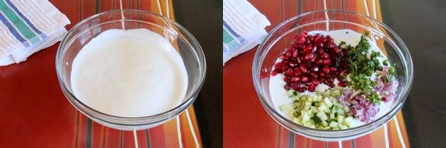 Pomegranate Raita Recipe | How to make pomegranate raita