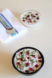 Pomegranate Raita Recipe | How to make pomegranate raita