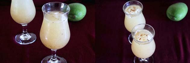 mango panna made from aam panna concentrate