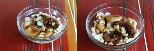 Cashew fig milkshake recipe | Kaju anjeer milkshake recipe