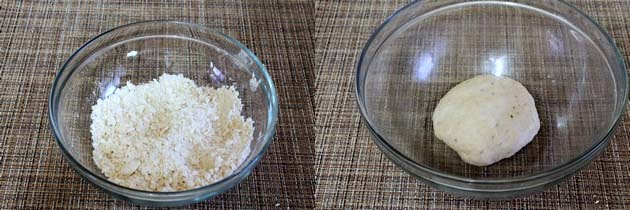 making the papdi dough