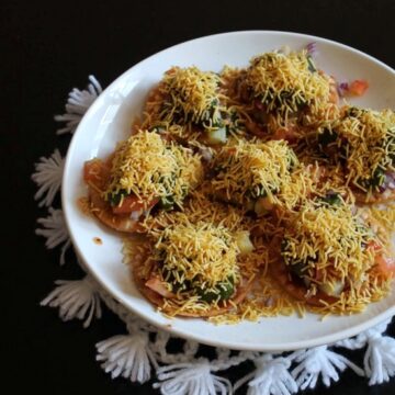 Sev Puri Recipe | How to make sev puri | Mumbai chaat recipe