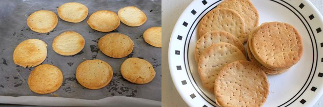 baking papdi into the oven