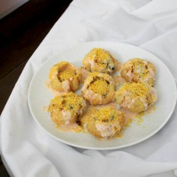 Dahi Puri Recipe | How To Make Dahi Puri | Chaat Recipe