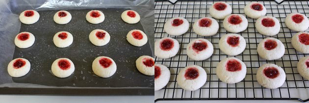 Eggless Jam Cookies Recipe | How to make Jam cookies