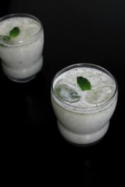 Pudina chaas recipe | Mint chaas recipe | How to make chaas