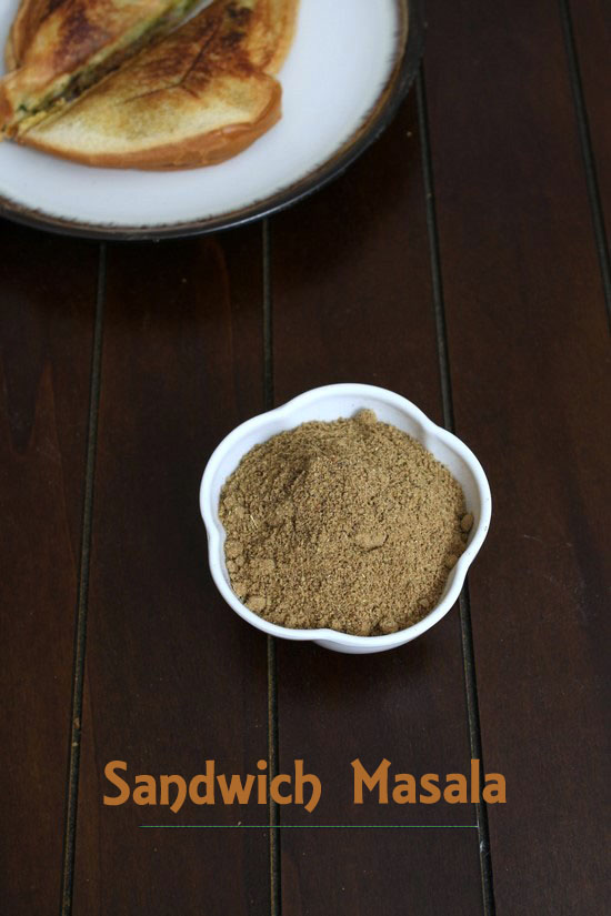 Sandwich masala Recipe | How to make sandwich masala powder