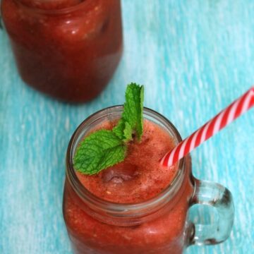 Watermelon mint juice recipe | Indian spiced watermelon juice