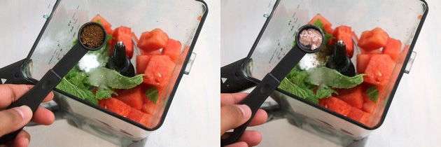 Watermelon mint juice recipe | Indian spiced watermelon juice