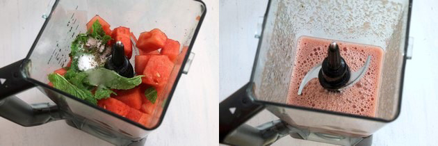 Watermelon mint juice recipe | Indian spiced watermelon juice