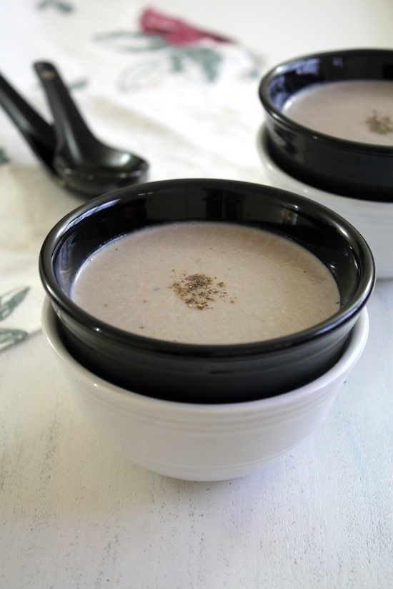 Cream of mushroom soup recipe | Creamy mushroom soup recipe