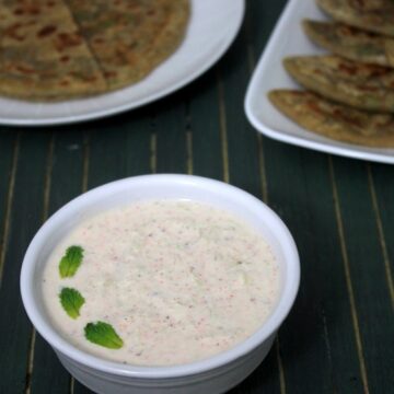 Cucumber Raita Recipe | Cooling, refreshing cucumber raita recipe