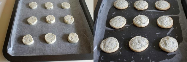 Eggless lemon poppy seed cookies | Eggless cookie recipe