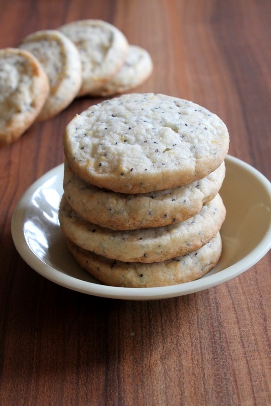 Eggless lemon poppy seed cookies | Eggless cookie recipe