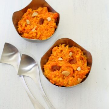 Gajar ka halwa with condensed milk | Gajar ka halwa recipe