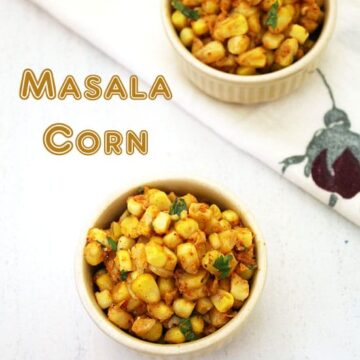 Masala corn recipe | How to make spicy masala sweet corn