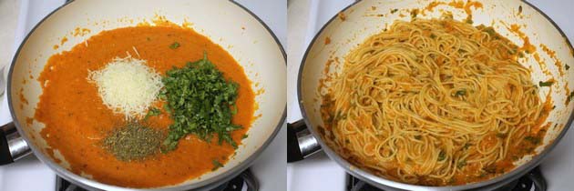 Roasted red pepper pasta recipe | Easy pasta recipes