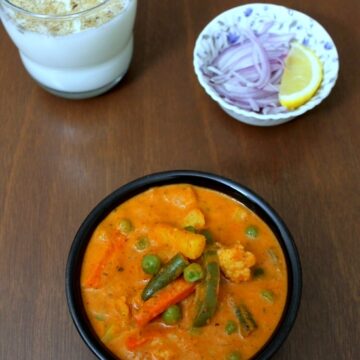 Veg Makhanwala Recipe | How to make Vegetable makhani recipe