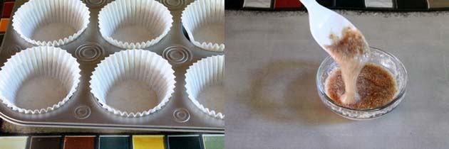 Eggless Blueberry Muffins Recipe | Easy streusel muffins recipe