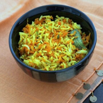 Carrot rice recipe | How to make carrot rice