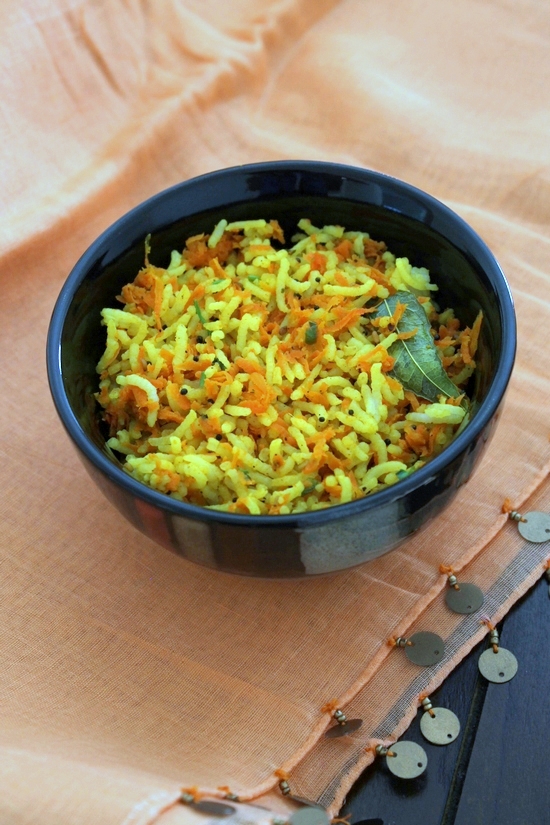 Carrot rice recipe | How to make carrot rice
