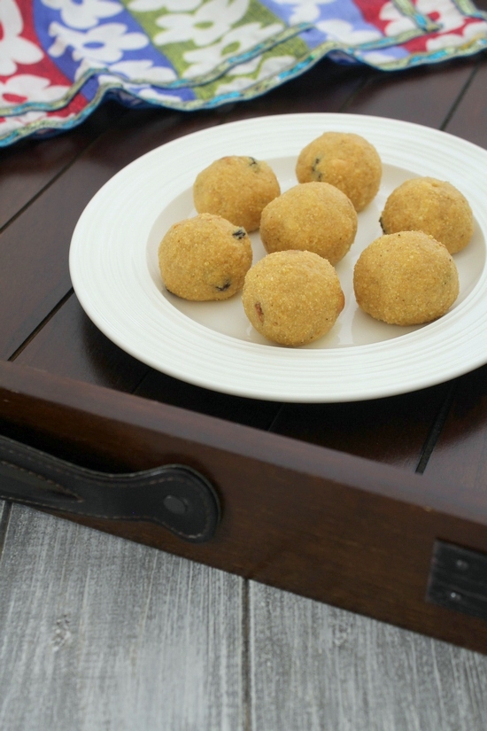 How to make rava besan laddu