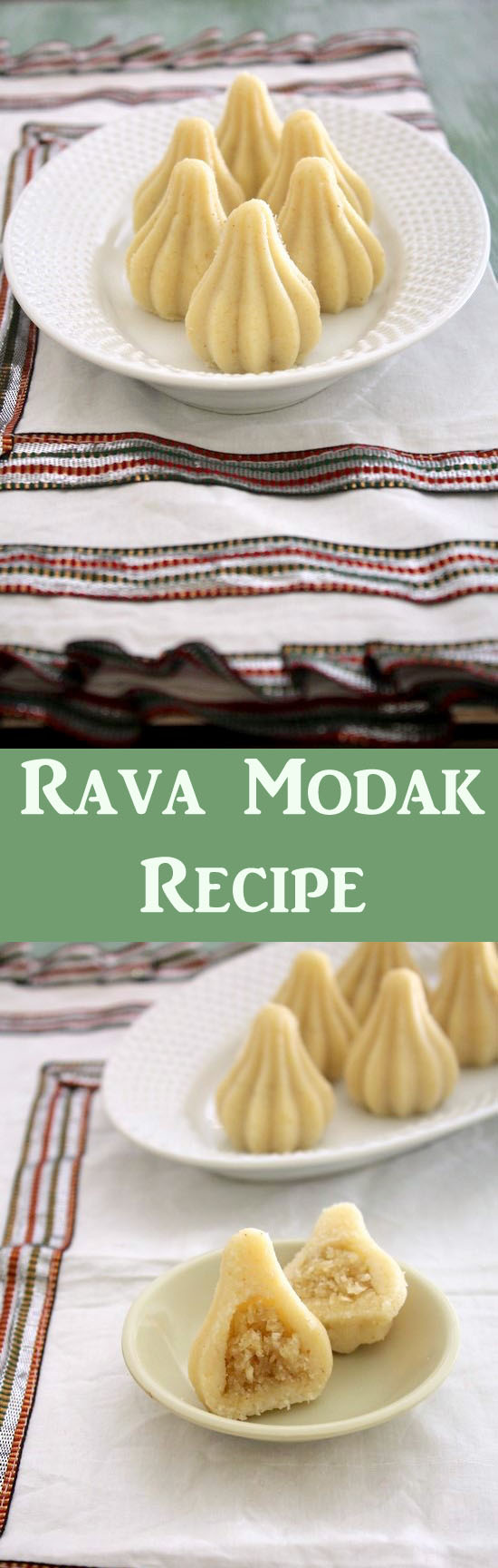 Rava modak recipe for Ganesh Chaturthi | Semolina modak