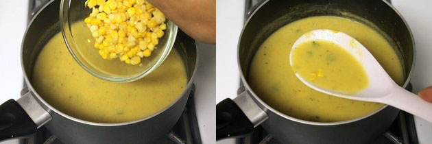 Sweet corn soup recipe | How to make easy sweet corn soup