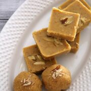Magaj Recipe | Gujarati Magas recipe | Besan burfi recipe