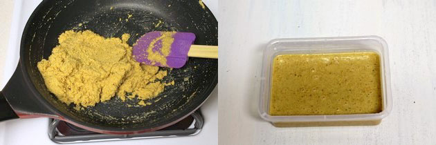 transfer to a greased tray