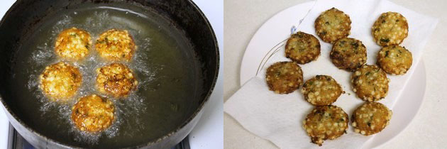 Sweet potato sabudana vada recipe | Sabudana recipe for vrat